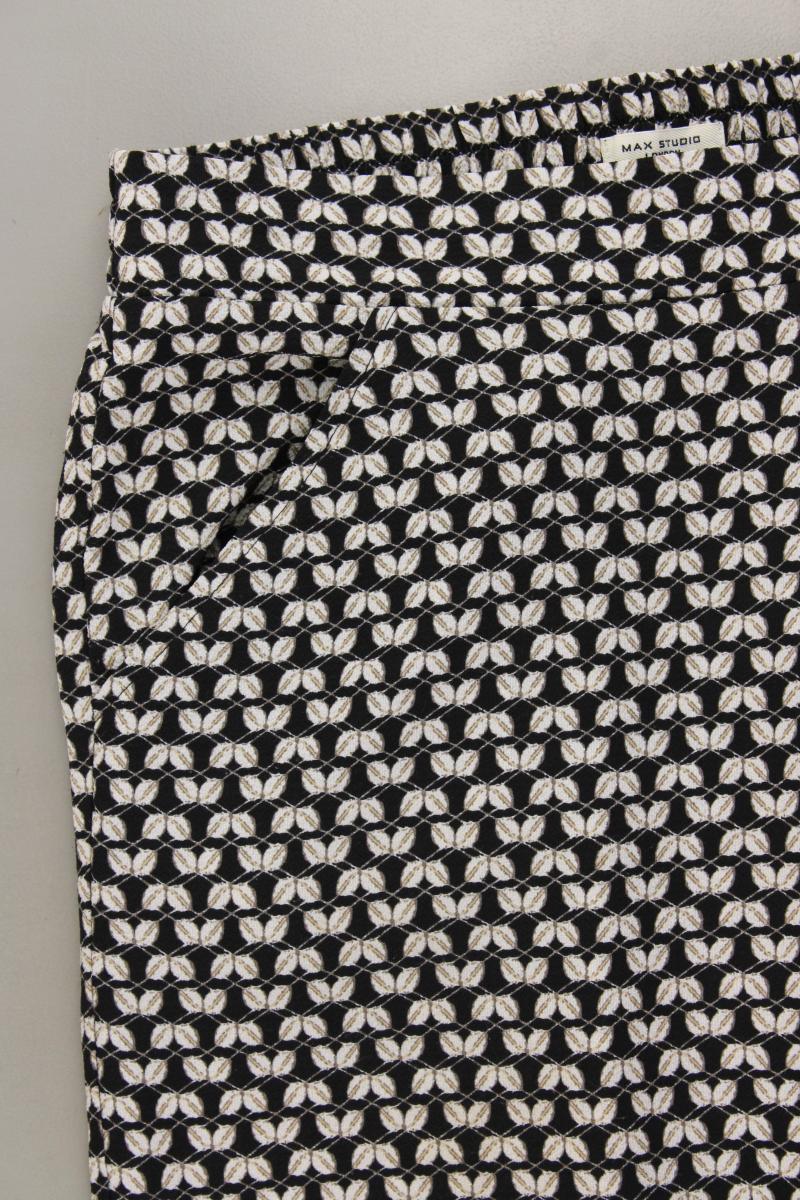 MAX STUDIO 7/8 Hose Gr. XL geometrisches Muster grau aus Polyester