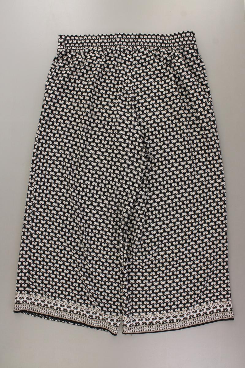 MAX STUDIO 7/8 Hose Gr. XL geometrisches Muster grau aus Polyester