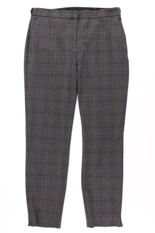 Zara Stoffhose Gr. L kariert grau aus Polyester
