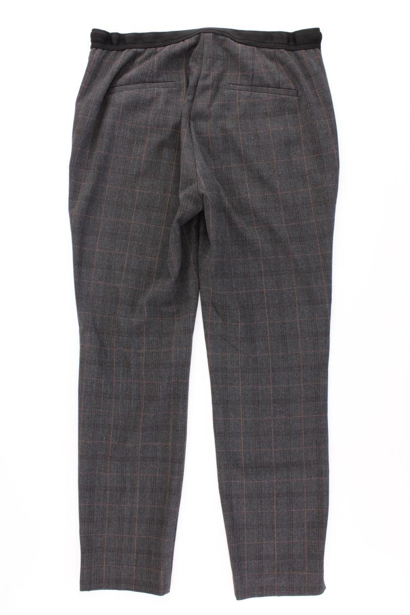 Zara Stoffhose Gr. L kariert grau aus Polyester