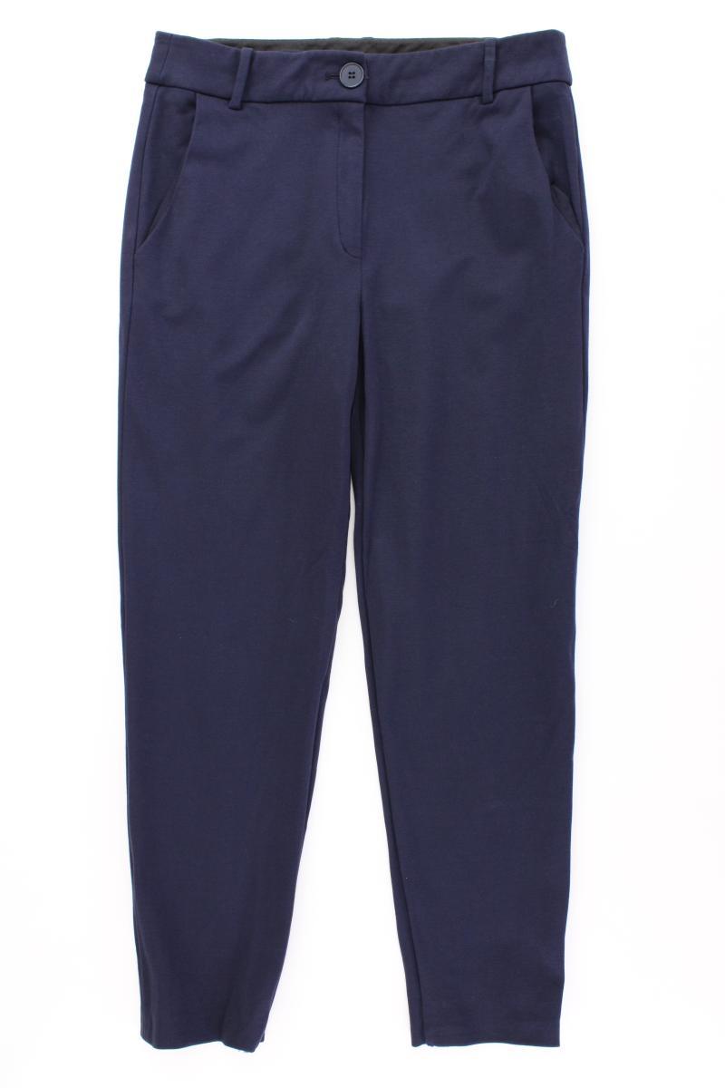Esprit 7/8 Hose Gr. 38/L28 blau aus Viskose
