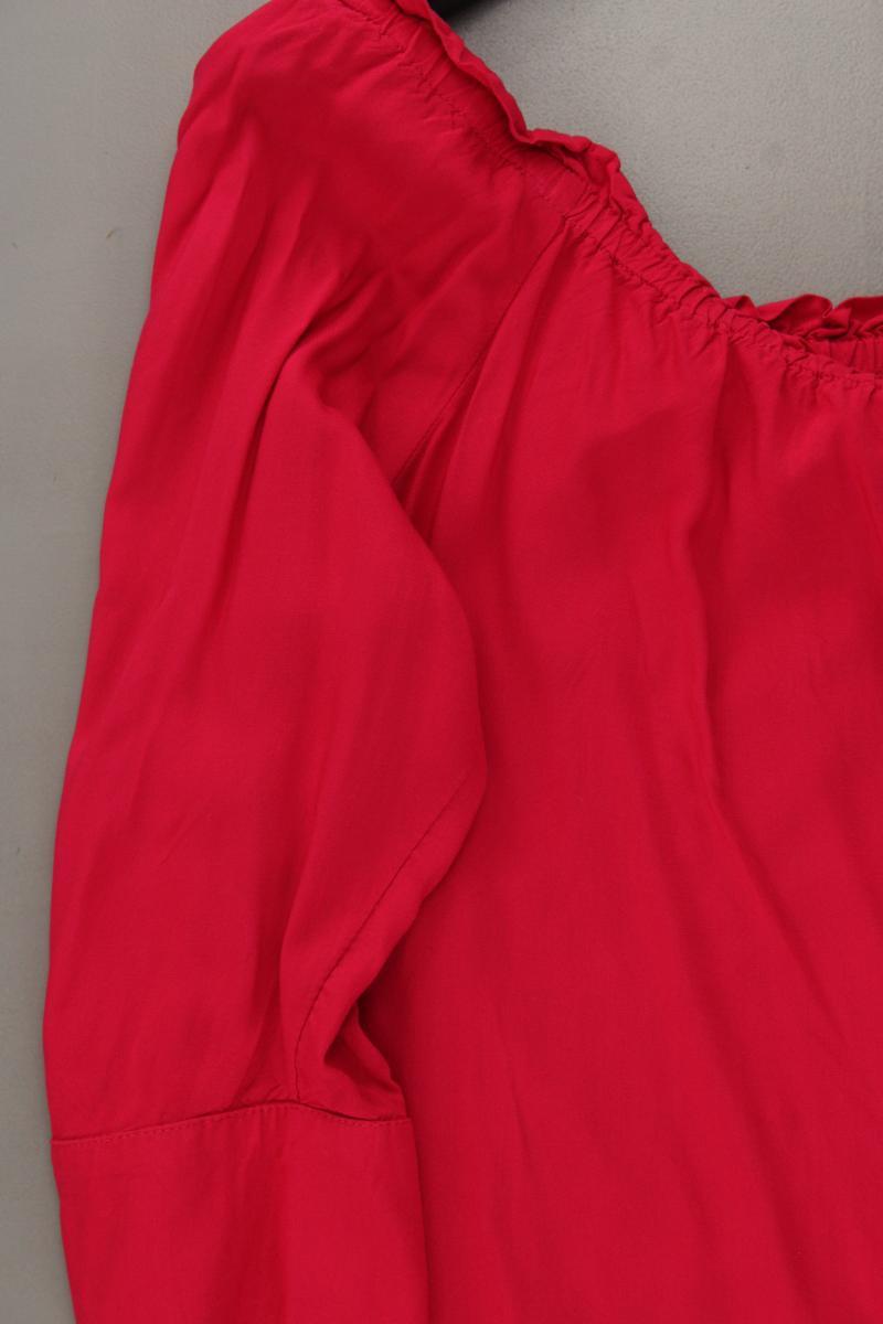 Street One Regular Bluse Gr. 36 3/4 Ärmel mit Carmen-Ausschnitt pink aus Viskose