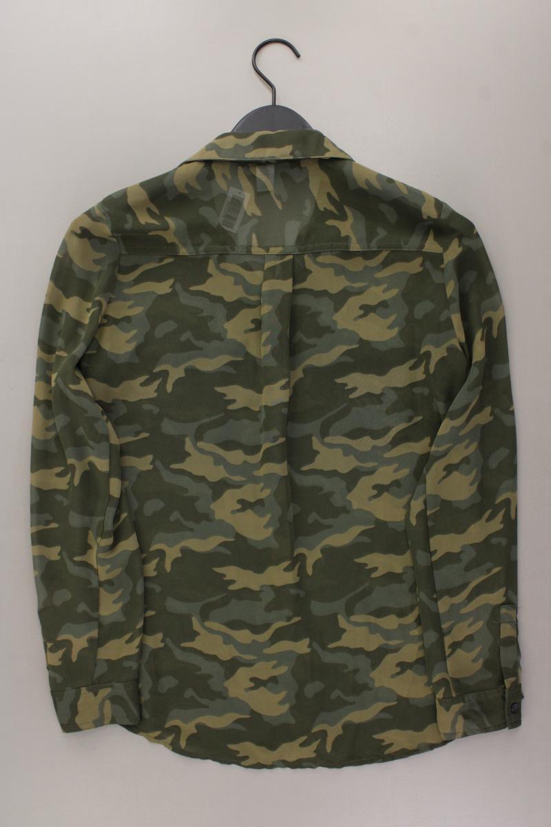 Old Navy Langarmbluse Gr. S camouflage olivgrün