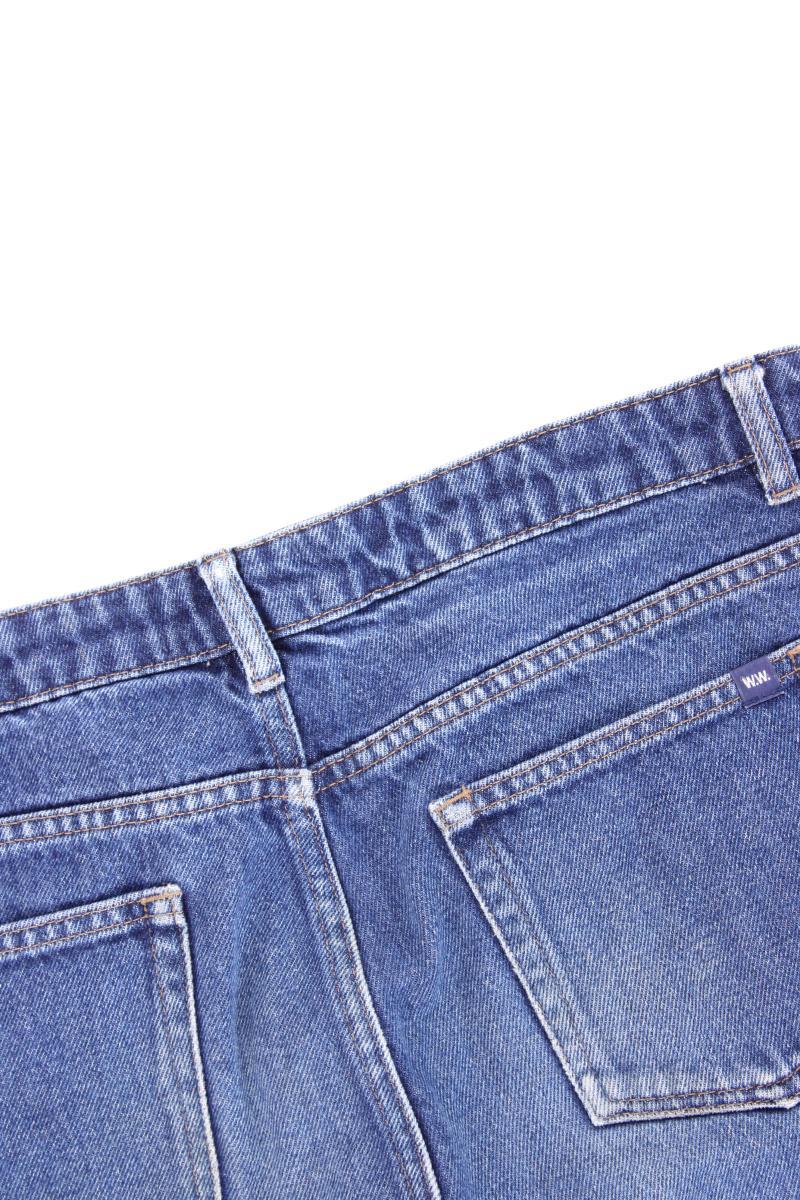 Wood Wood Straight Jeans Gr. W31 blau aus Baumwolle