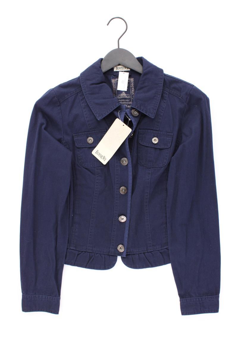Boysens Übergangsjacke Gr. 38 neu mit Etikett blau aus Baumwolle