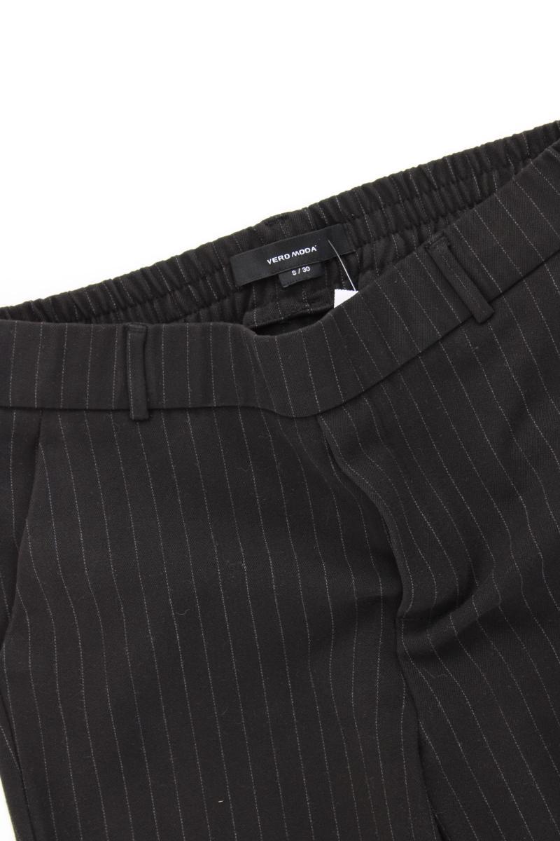Vero Moda Stoffhose Gr. S/L30 gestreift grau aus Polyester