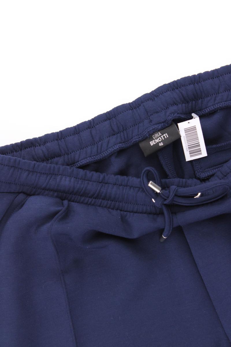 Gina Benotti Stoffhose Gr. 46 neuwertig blau aus Modal