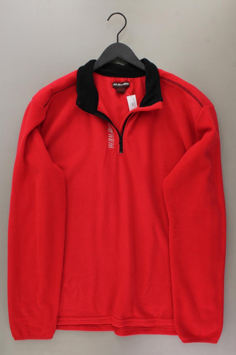 Atlas For Men Fleecepullover für Herren Gr. XXXL rot aus Polyester
