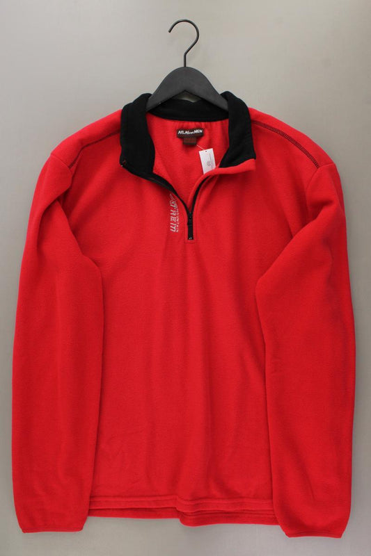 Atlas For Men Fleecepullover für Herren Gr. XXXL rot aus Polyester
