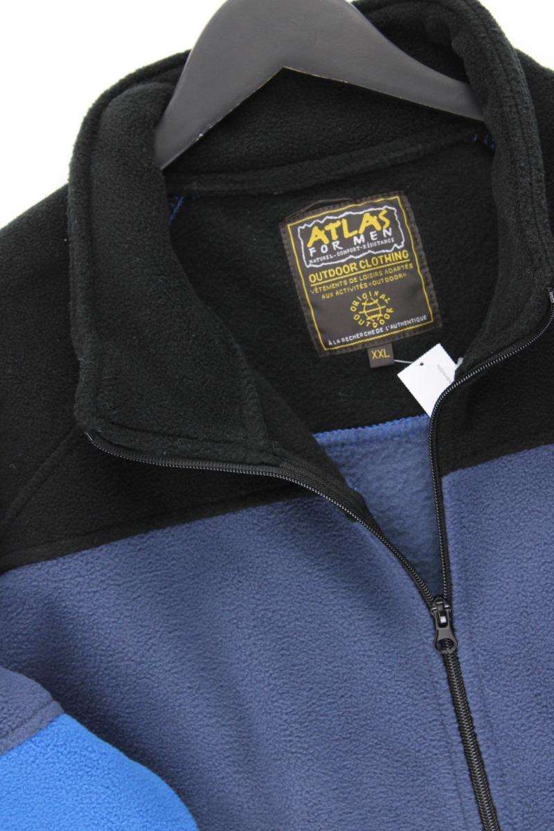 Atlas for men Fleecejacke für Herren Gr. XXL Langarm blau aus Polyester