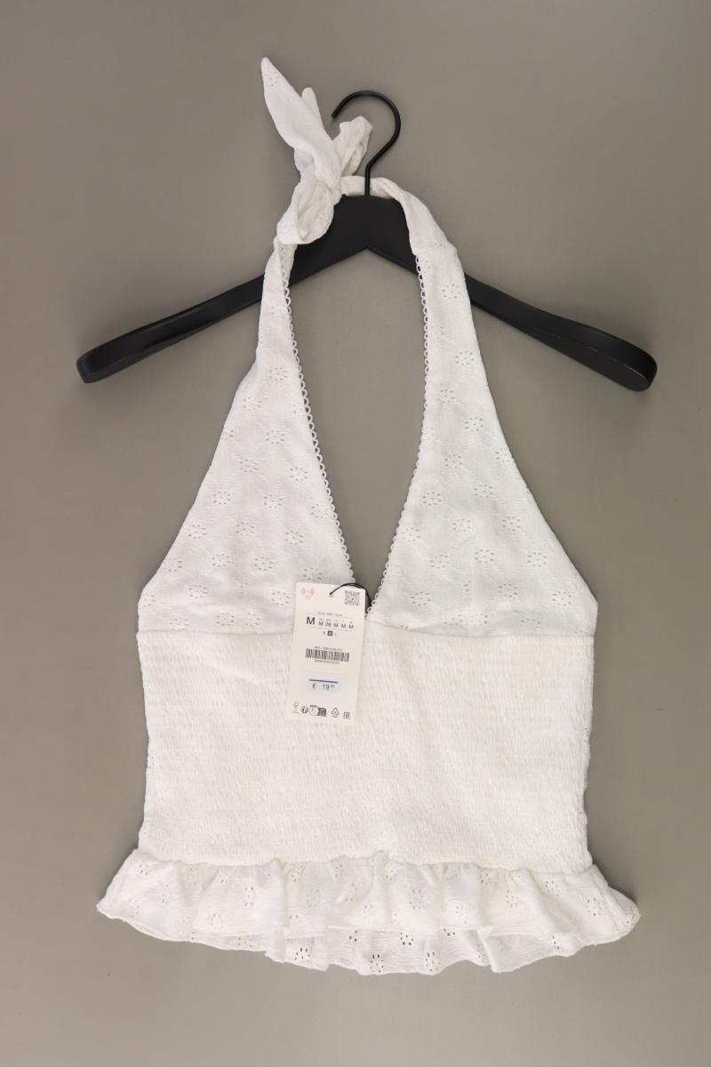 Zara Neckholdertop Gr. M neu mit Etikett Neupreis: 19,95€! weiß