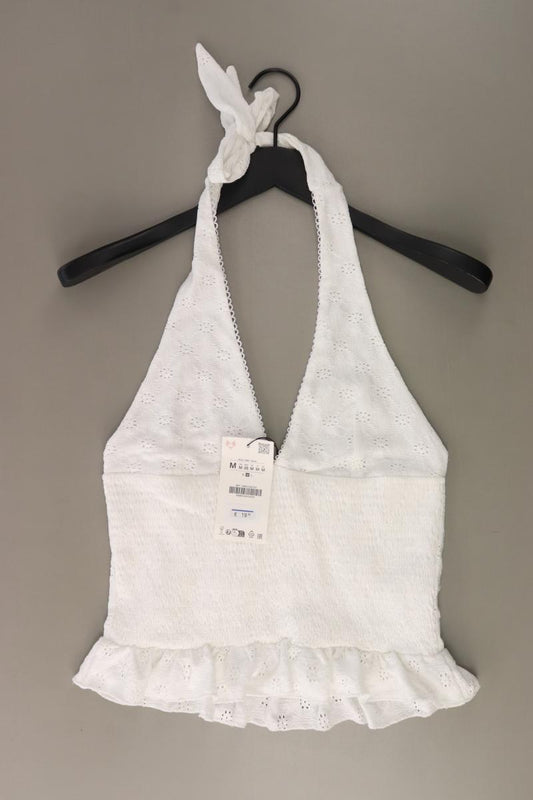 Zara Neckholdertop Gr. M neu mit Etikett Neupreis: 19,95€! weiß