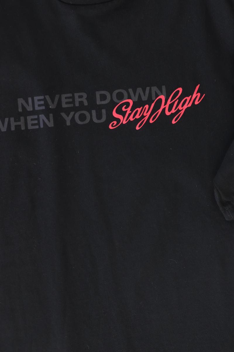 Snipes T-Shirt für Herren Gr. L Kurzarm schwarz aus Baumwolle