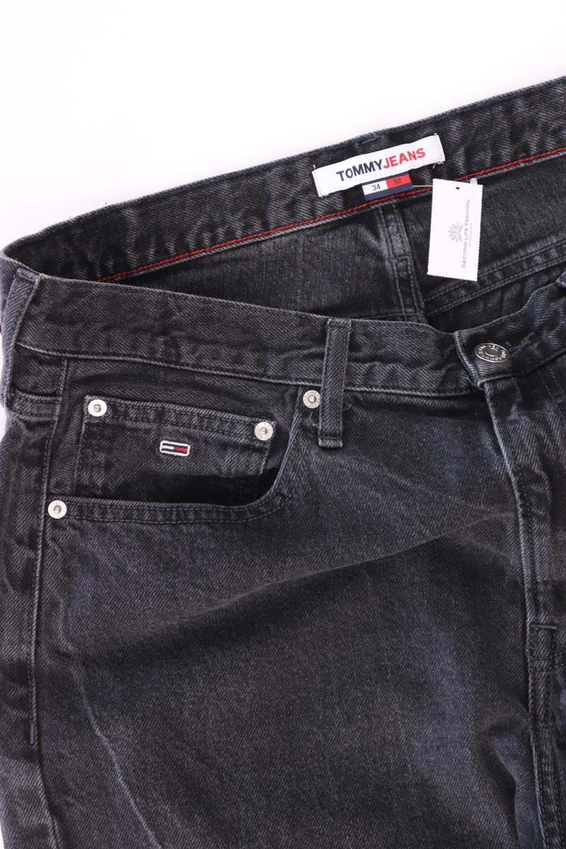 Tommy Jeans Mom Jeans Gr. W34/L32 grau aus Baumwolle