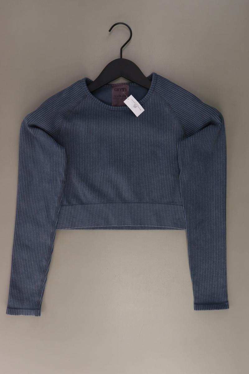aimn Sportshirt Gr. L 3/4 Ärmel blau aus Polyamid