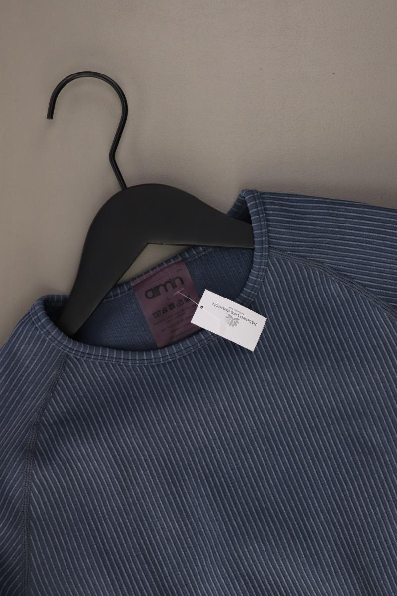 aimn Sportshirt Gr. L 3/4 Ärmel blau aus Polyamid