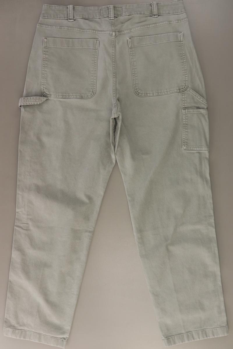 Abercrombie & Fitch Hose Gr. W34/L32 grün aus Baumwolle