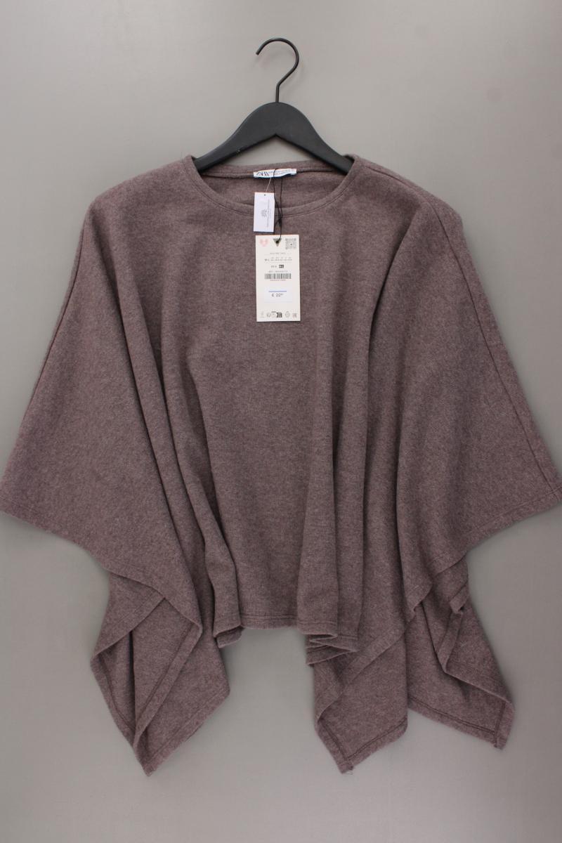 Zara Poncho Gr. M/L neu mit Etikett Neupreis: 22,95€! braun aus Polyester