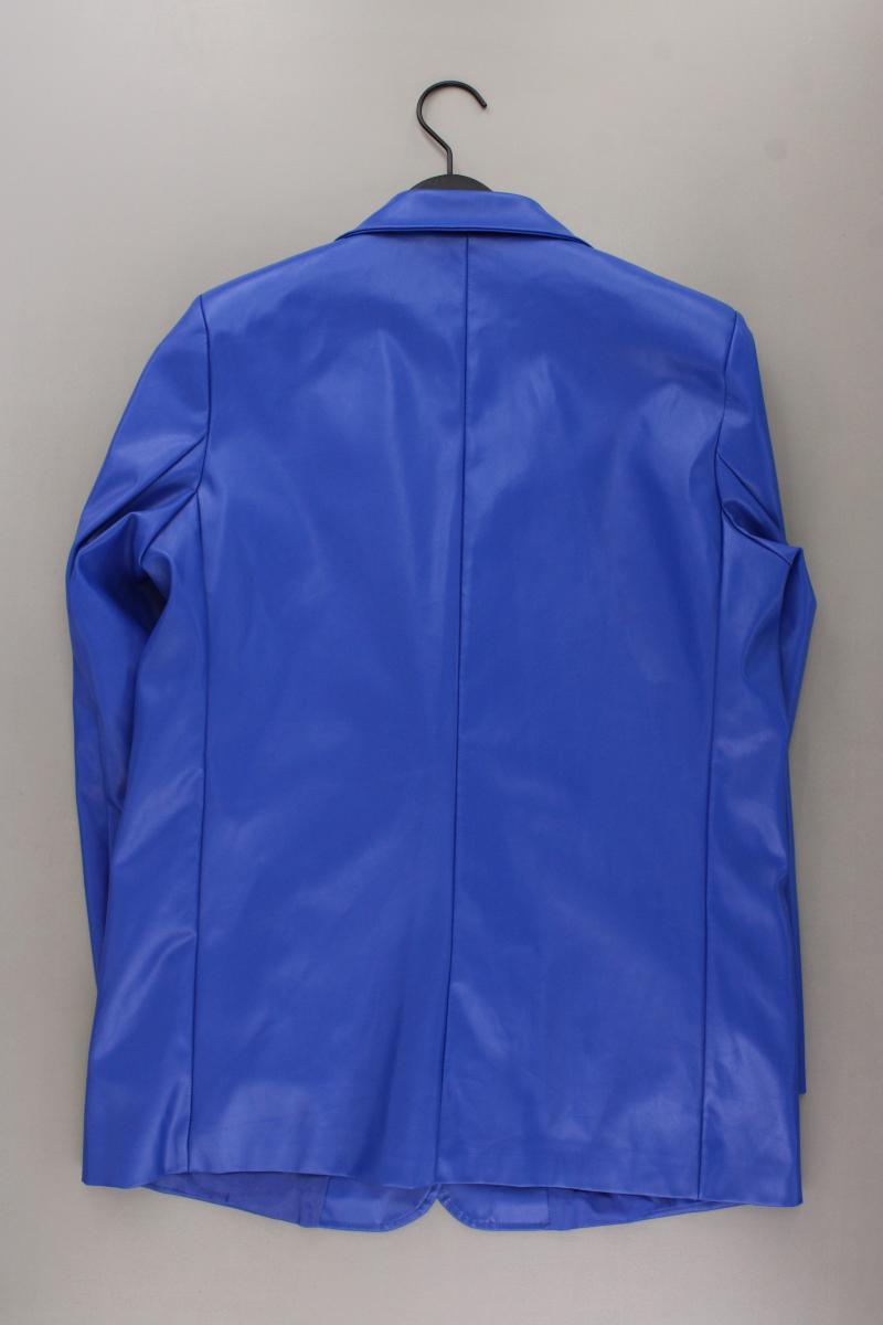 Eight Paris Kunstlederblazer Gr. M blau aus Polyester