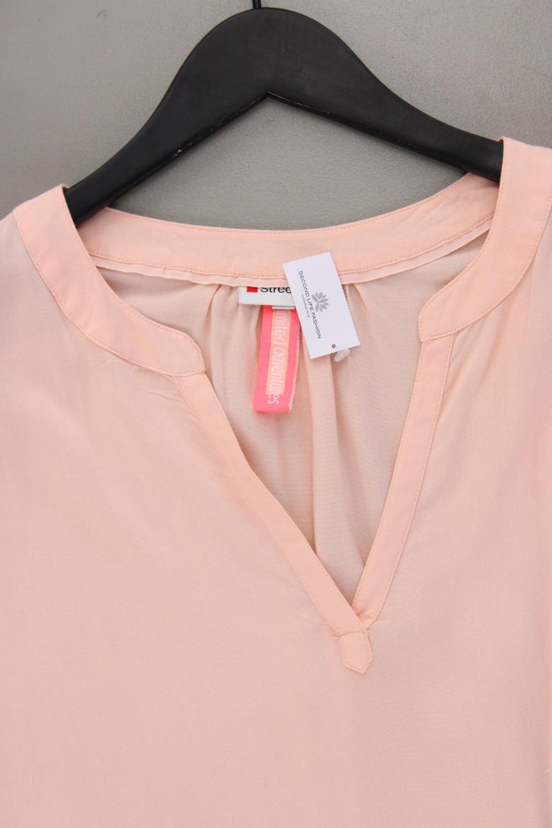 Street One Kurzarmbluse Gr. 44 neuwertig rosa