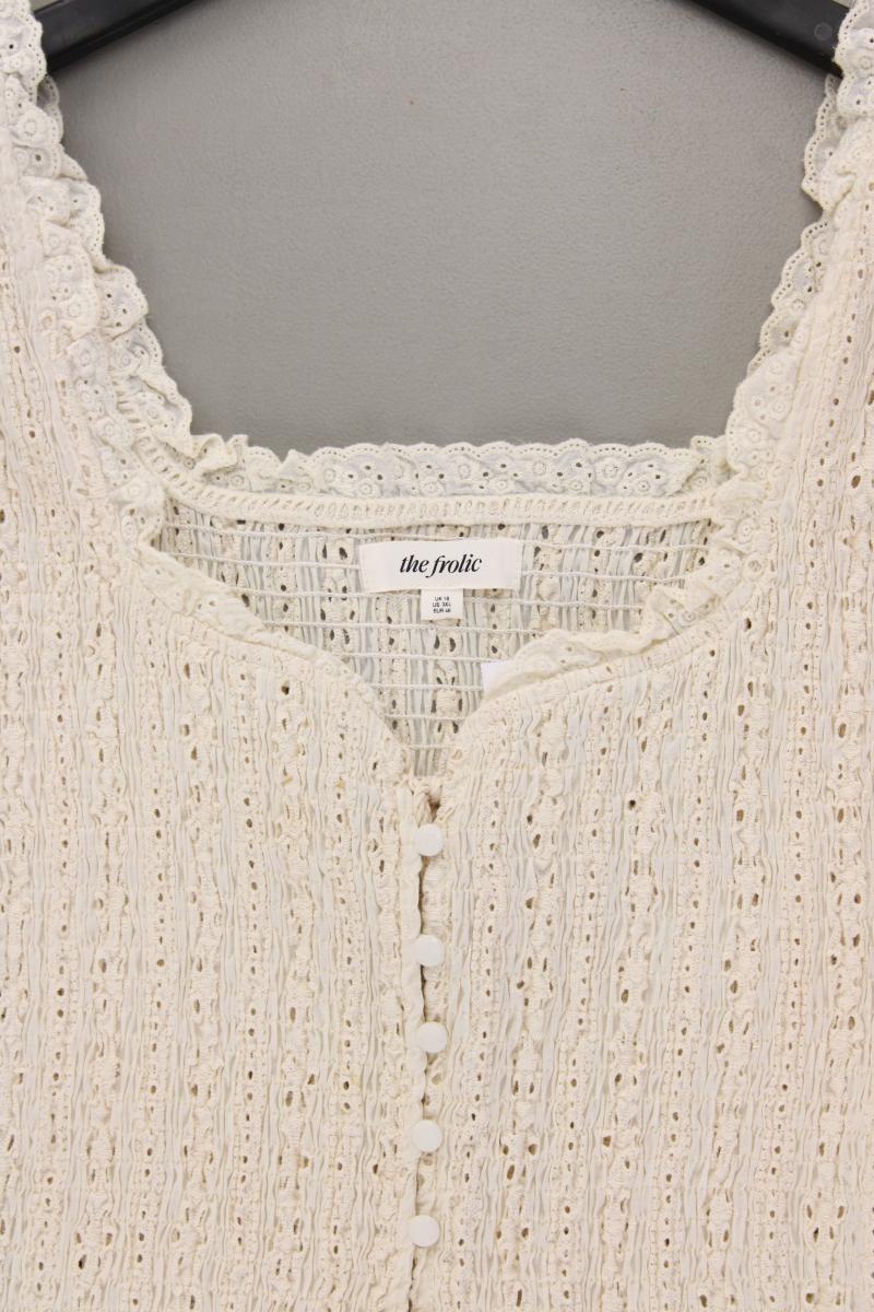 The Frolic Top Gr. 46 neuwertig creme aus Baumwolle