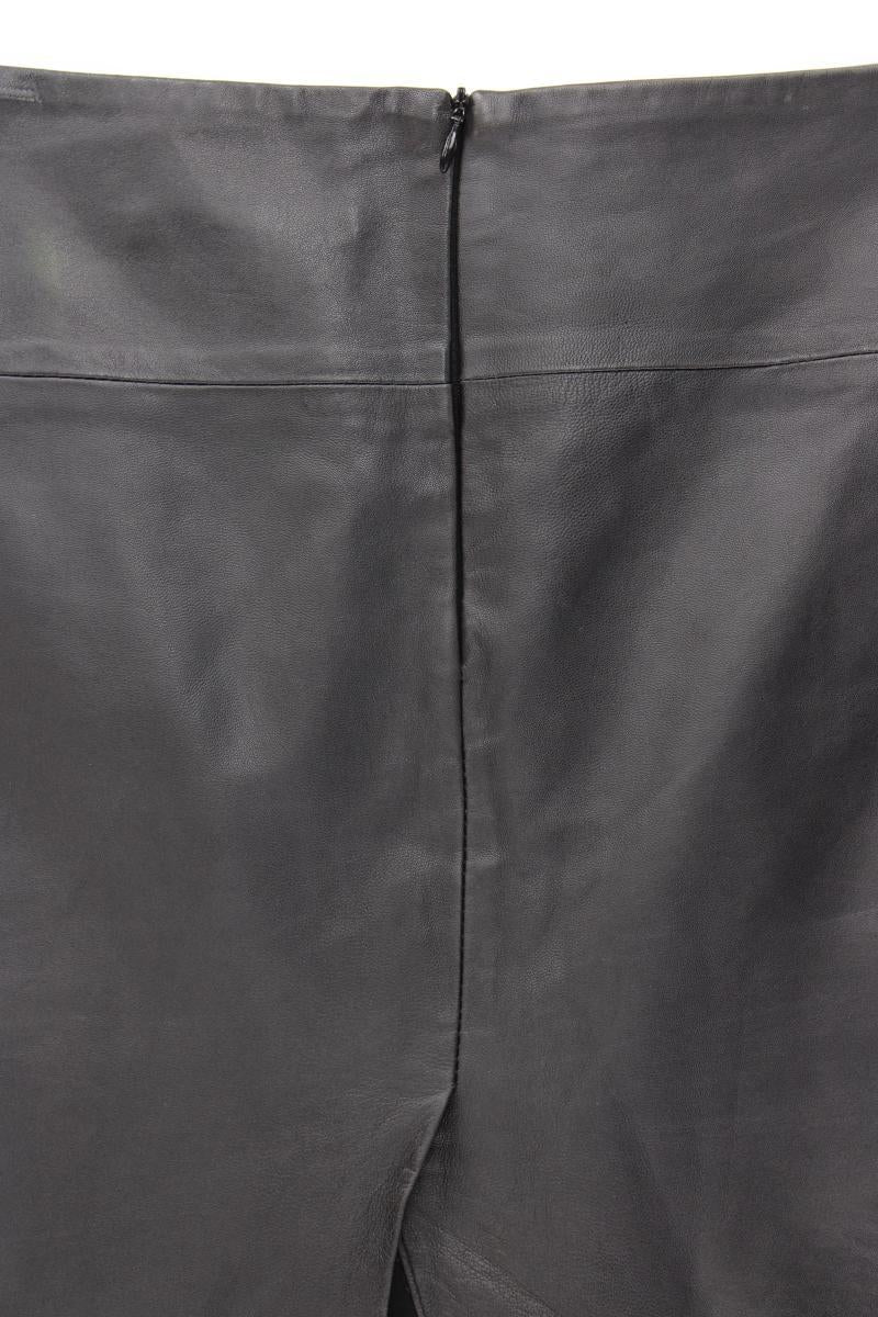 Talking French Vintage Lederrock Gr. 42 schwarz