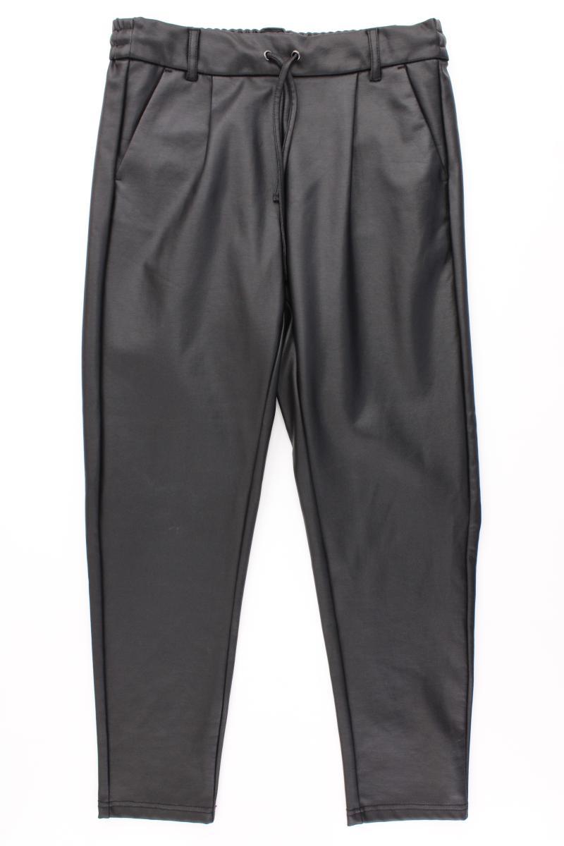 Only Kunstlederhose Gr. M/L32 schwarz aus Polyester
