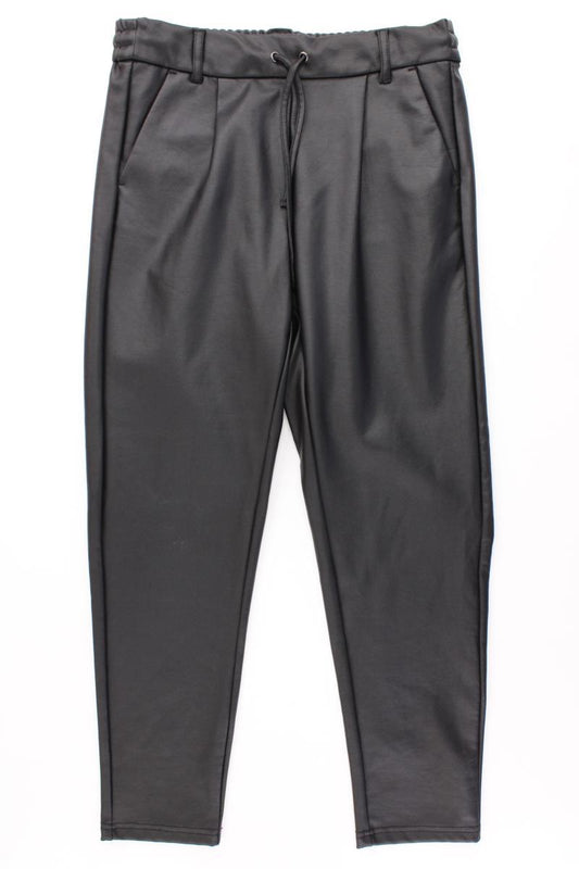 Only Kunstlederhose Gr. M/L32 schwarz aus Polyester