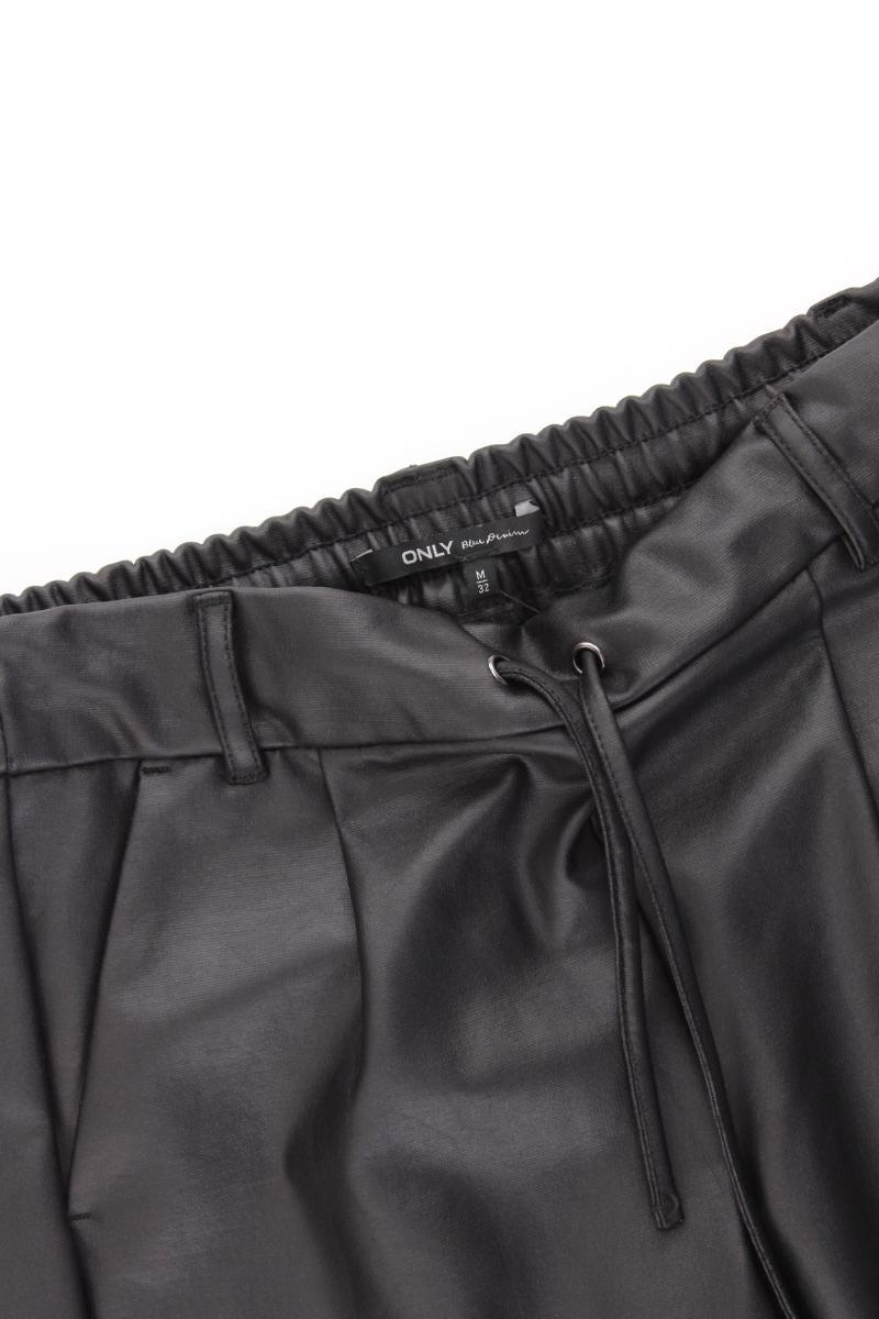 Only Kunstlederhose Gr. M/L32 schwarz aus Polyester