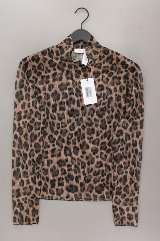 SassyClassy Mesh Langarmshirt Gr. XL mit Tierdruck neu mit Etikett braun