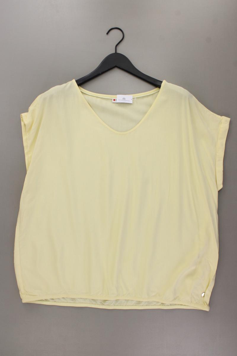 Street One Kurzarmbluse Gr. 46 neuwertig gelb