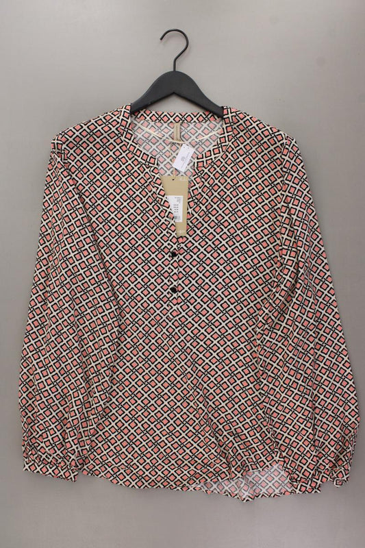 soyaconcept Langarmbluse Gr. XL geometrisches Muster neu mit Etikett mehrfarbig