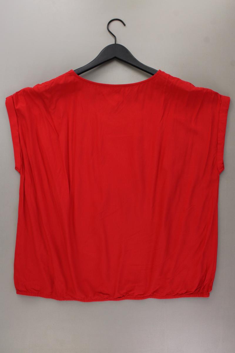 Street One Kurzarmbluse Gr. 46 neuwertig rot