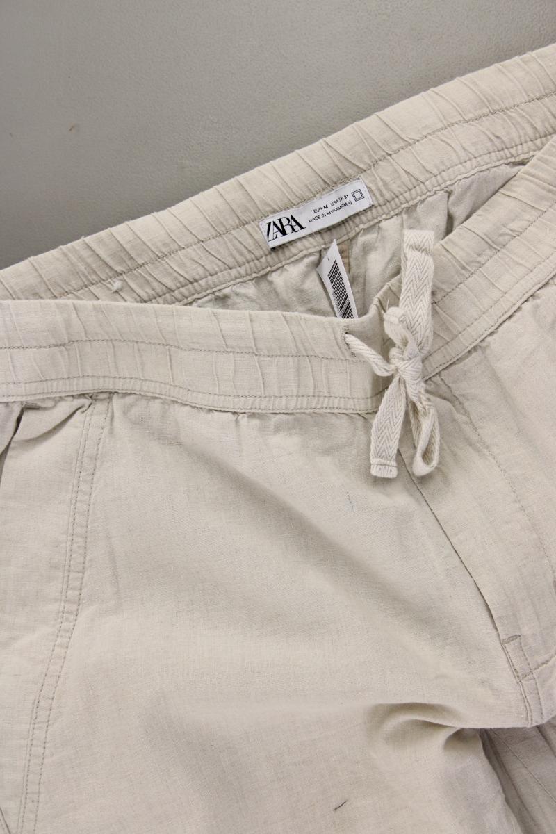 Zara Leinenhose Gr. M creme