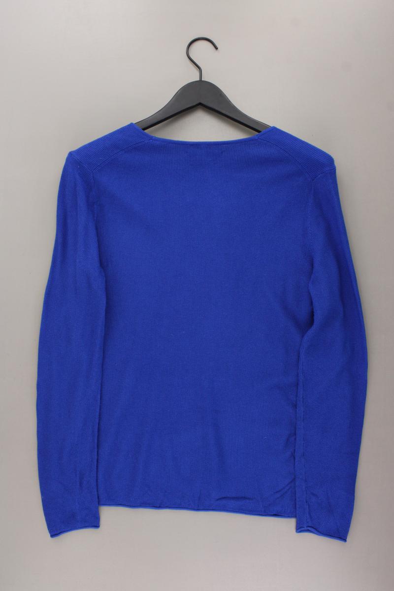 Brax Feinstrickpullover Gr. 40 blau aus Viskose