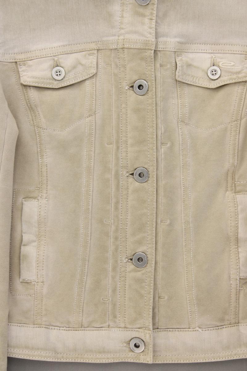 Expresso Übergangsjacke Gr. 38 braun aus Baumwolle