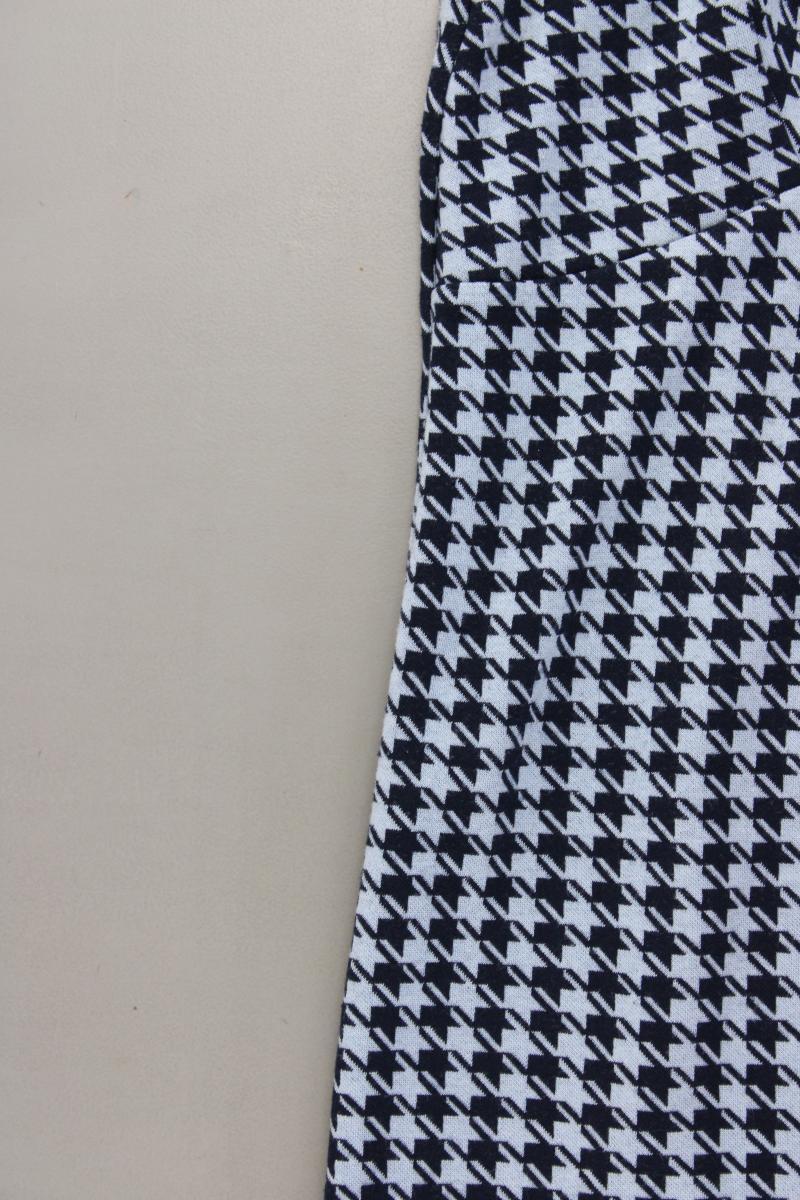 EDITED Trägerkleid Gr. 40 hahnentritt blau aus Viskose