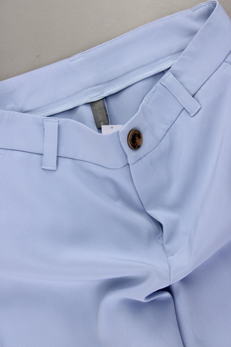 Culture Stoffhose Gr. 38 blau aus Polyester