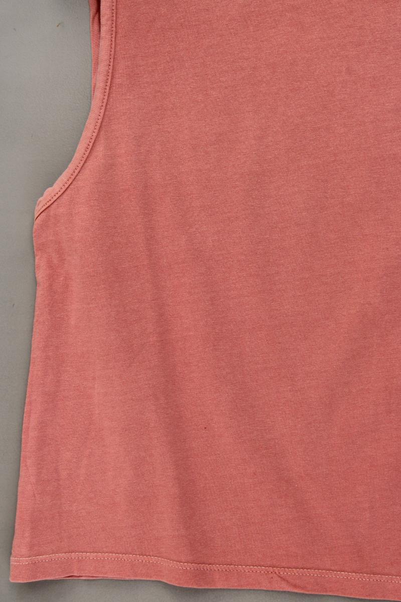 Zara Crop Top Gr. L rosa aus Baumwolle