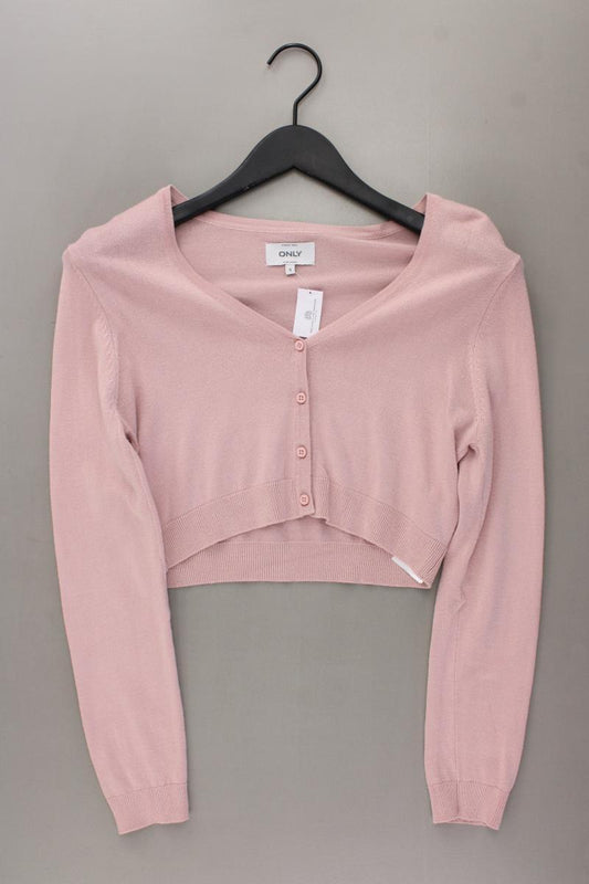 Only Bolero Jäckchen Gr. S Langarm rosa aus Viskose