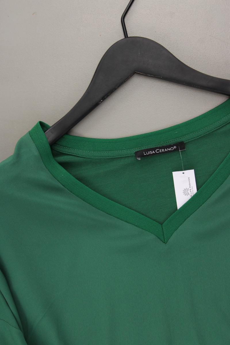 Luisa Cerano Langarmbluse Gr. 40 grün aus Acetat