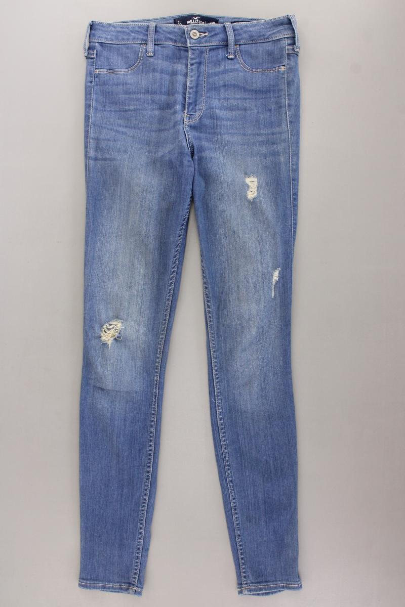Hollister Skinny Jeans Gr. W28/L30 blau