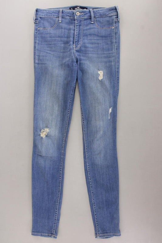 Hollister Skinny Jeans Gr. W28/L30 blau
