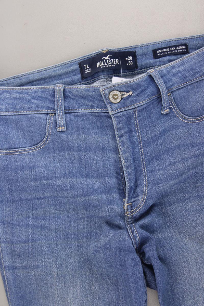 Hollister Skinny Jeans Gr. W28/L30 blau