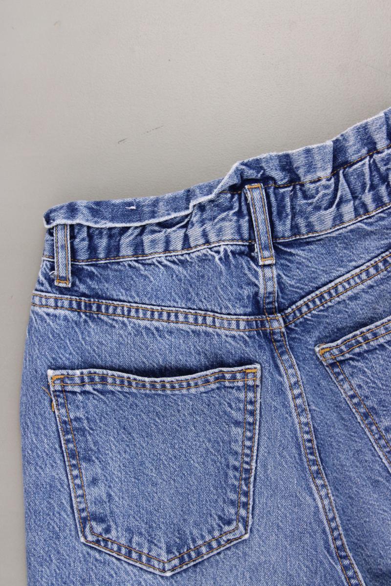 Pull&Bear Mom Jeans Gr. 32 blau aus Baumwolle