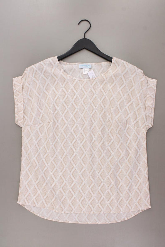 Création L. Kurzarmbluse Gr. 42 neuwertig creme