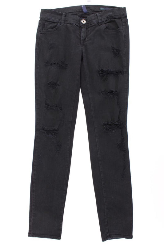 Benetton Skinny Jeans Gr. W29 grau aus Baumwolle