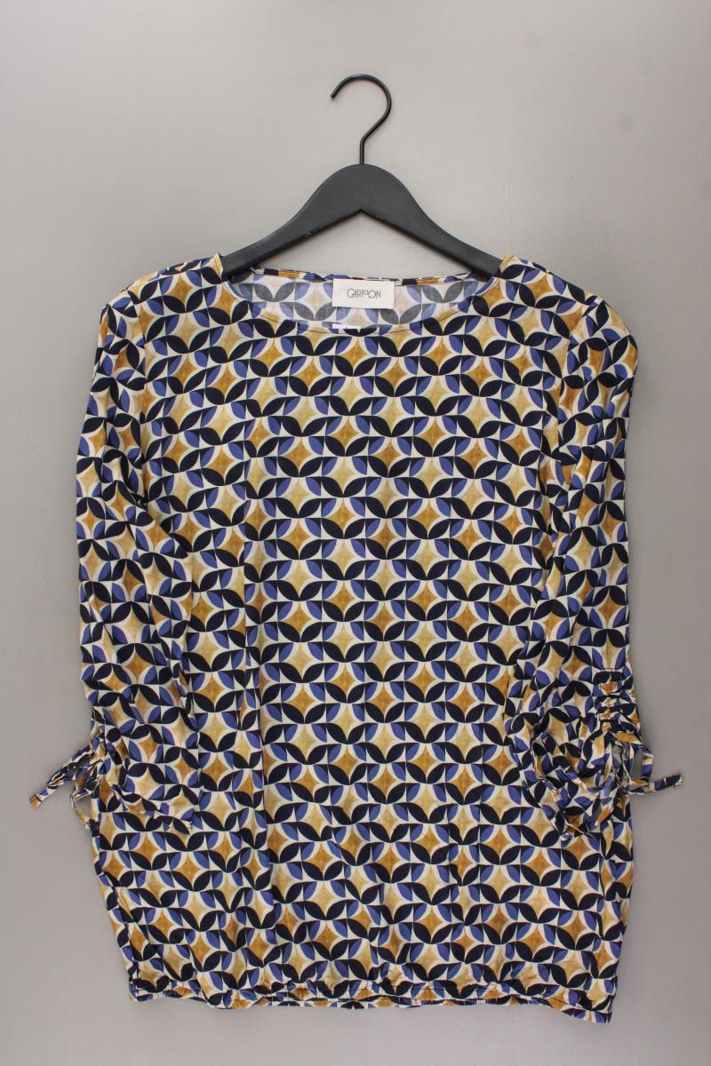 Cartoon Classic Bluse Gr. 40 geometrisches Muster 3/4 Ärmel mehrfarbig