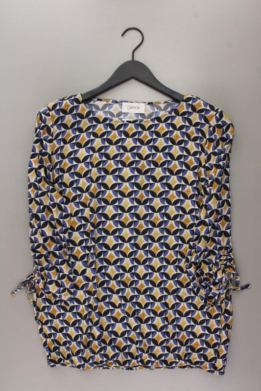 Cartoon Classic Bluse Gr. 40 geometrisches Muster 3/4 Ärmel mehrfarbig