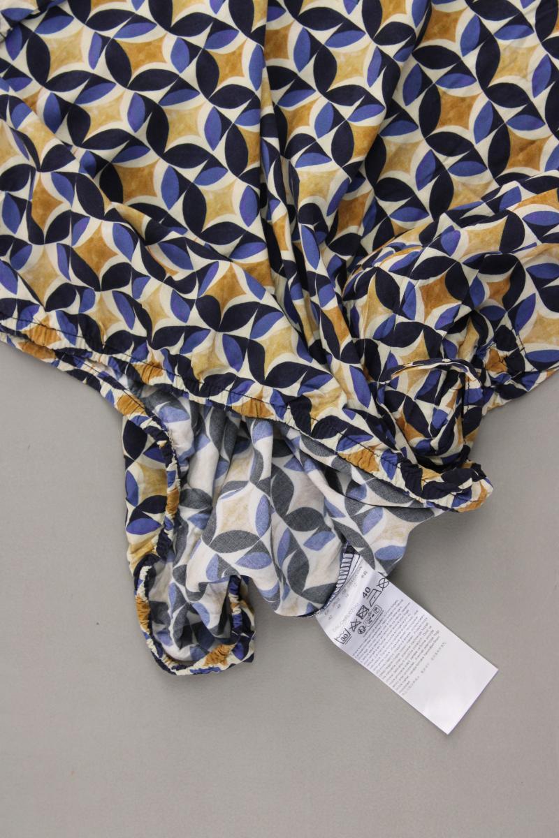 Cartoon Classic Bluse Gr. 40 geometrisches Muster 3/4 Ärmel mehrfarbig